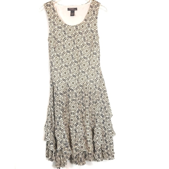 Signature By Robbie Bee Tiered Chiffon Dress - Picture 1 of 7